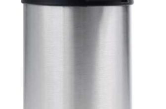 5L Stainless Steel Airpot Flask Hot Drink Dispenser – Silver