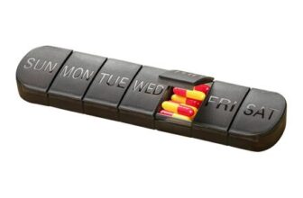 7 Day Single Compartment Pill Organiser