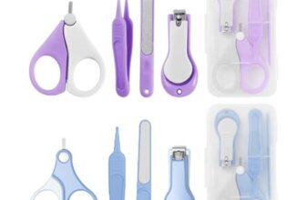 8-Piece Baby Nail Care Tools Set with Mini Clippers