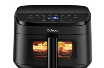 8-in-1 Air Fryer, 4.5L, DC Motor, Space-Saving