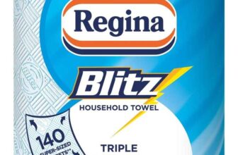 8 x Regina Blitz Kitchen Roll – 70 sheets per roll (4 packs of 2) – £5.97 delivered w/ new customer code via app (75p per roll)