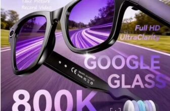 800W Camera AI Glasses Men Color-Changing Smart Translation Glasses with code at GUHUAVMI Head Office