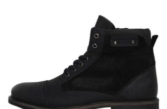 883 Police Mens Case Boots Black