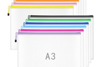 A3 Zip Wallets Plastic Wallet A3 Document Folder Zipper Bags Large Ziplock