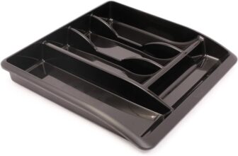 ADDIS Drawer Organiser, Black