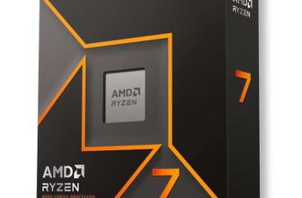 AMD RYZEN 7 9850X3D – 4.7/5.6Ghz Turbo – 8 Core – 16 Threads