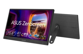 ASUS ZenScreen MB166CR Portable USB Monitor- 16 inch (15.6 inch viewable), Full HD, IPS, USB Type-C, Flicker Free