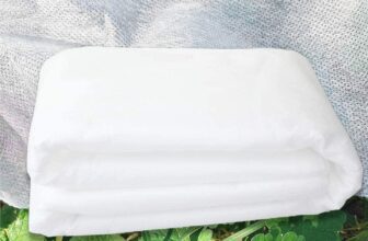 Abimars Garden Fleece Frost Protection 2m x 5m – 30gsm Horticultural Fleece Roll Non-Woven Plant Cover Cloth – Breathable, Sunlight & Water Permeable, for Outdoor Plants, Vegetables & Seedlings