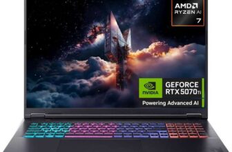 Acer Nitro 18 Gaming Laptop – 18 QHD, 165Hz, AMD AI R7 350, RTX 5070Ti, 16GB RAM, 1TB SSD AO Members – With Code