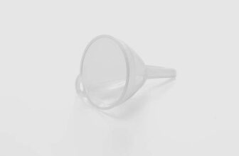 Addis Plastic 8 cm Funnel, Transparent, Small