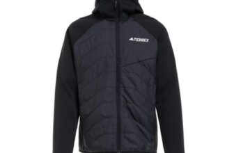 Adidas Terrex Mens CLIMAWARM Insulated Hybrid Hooded Jacket