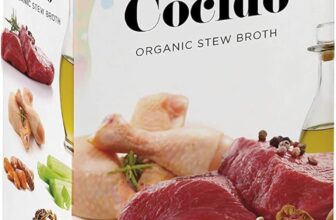 Amandin Organic Meat Stock 1 Litre (Pack of 6)