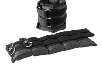 Amazon Basics Adjustable Ankle & Wrist Weights for Women and Men, 1.13kg Each, Set of 2