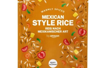 Amazon Mexican Microwave Rice 250g – (43p w 10% off coupon max S&S)