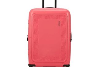 American Tourister Sugar Pink Dashpop Spinner Medium Suitcase 67cm