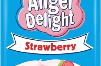 Angel Delight Strawberry Flavour Instant Dessert Mix, 59 g Sachet (Pack of 1), White