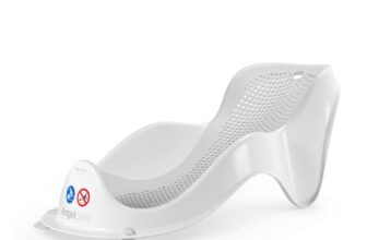 Angelcare Soft Touch Mini Bath Support – Grey – Newborn