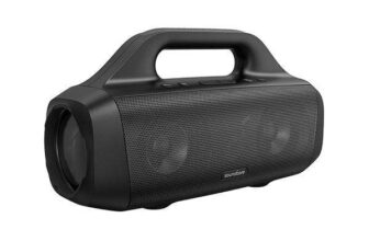 Anker Soundcore Motion Boom Portable Bluetooth Speaker with Titanium Drivers, 24H Playtime, IPX7 waterproof – sold by Anker Direct UK / FBA