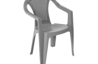 Argos Home Resin Rattan Effect Stacking Garden Chair, Grey (with code) – Free C&C