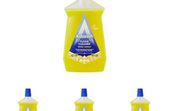 Astonish Floor Cleaner Zesty Lemon, 1L (Pack of 4)