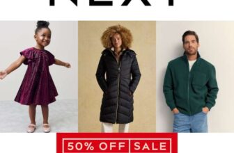 At Least 50% Off All Next Sale Items – Online & Instore – Free Click & Collect