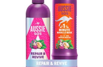 Aussie Repair and Revive Shampoo and Deep Conditioner Treatment Hair Mask
