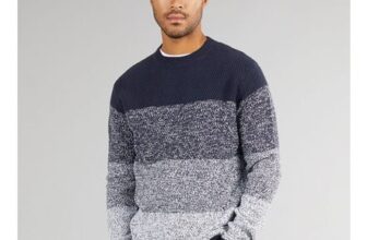 Avant Garde Mens Cameron Crew Neck Jumper Navy