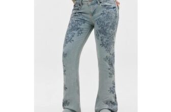 BDG Brooke Flower Bootcut Flare Jeans