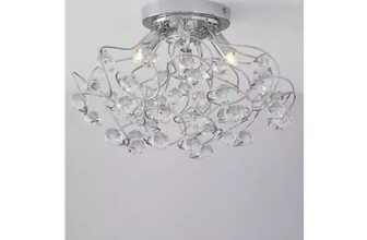 BHS Lila Flush Ceiling Light