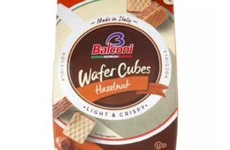 Balconi Wafer Cubes Hazelnuts 250g