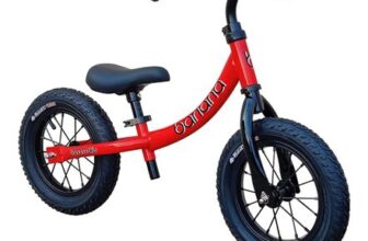 Banana GT Balance Bike for 1-5 Year Olds, 12-Inch, Red