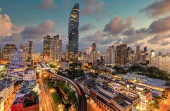 Bangkok, Thailand round trip via Beijing, China from London – May dates with checked lugggae – With Air China