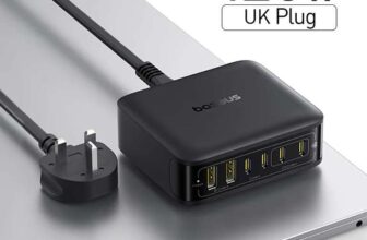 Baseus 120W Desktop Charger Laptop Fast Charger 6 in 1 w/codes 10% credit back possible BASEUS Official Store