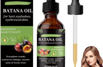 Batana Oil for Hair Growth – Natural Batana Hair-Oil Nourishes Damaged Hair, Botana Hair Growth Oil Reduces Breakage and Hair Loss, Enhances Shine, Nourishment For All Hair Types