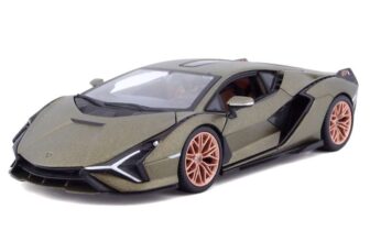 Bburago Random Assortment Lamborghini Sian FKP 37 Scale 1:24, Diecast Replica with Opening Doors