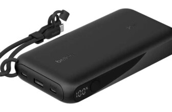 Belkin 20W 20000mAh Portable Power Bank with Display Black – W/code – Free C&C