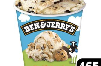 Ben & Jerrys 465ml – 8 Varieties (e.g Cookie Dough / Chocolate Fudge Brownie / Peanut Butter Cup) – Nectar Price