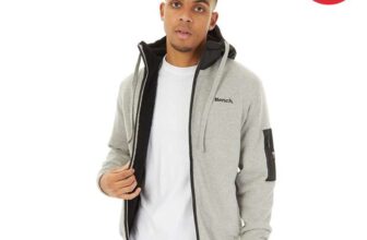 Bench Avett Mens Knitted Hoodie W/Code