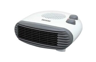 Benross Portable Travel Electric Horizontal Fan Heater Room Office Home House