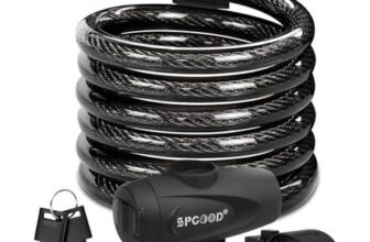 Bike Lock 1200mm/12mm with 2 Keys