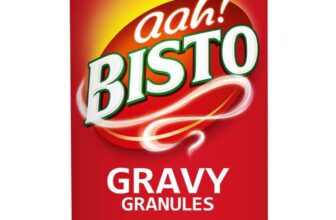Bisto Gravy Granules, Great with Beef, 190 g (S&S £1.27)