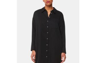Black Helena Relaxed Dress
