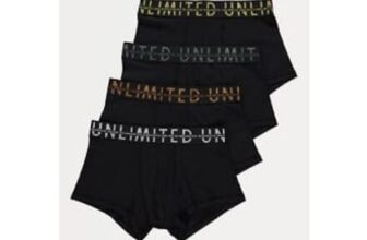 Black Supima Cotton Unlimited Hipster Trunks 4 Pack
