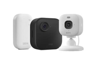 Blink Outdoor 4-Cam, Blink Mini 2K White, Sync Module