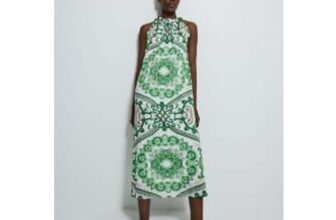 Blue Paisley Maxi Dress