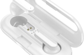 Bluetooth 5.3 Wireless Earbuds, In-Ear Headphones with Noise-Cancelling Mic, Hi-Fi Stereo, 46H Playtime, Waterproof Touch Control True Wireless Earphones for iPhone/Android/iOS