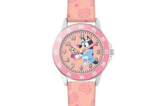 Bluey Pink Time Teacher Watch