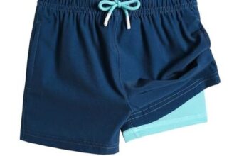 Boys 2-in-1 Quick Dry Swim Shorts (10 – 12 Years) – £8.49