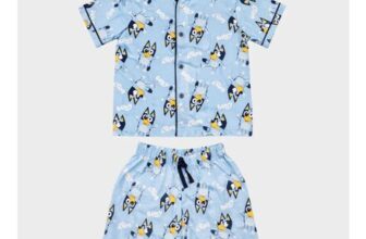 Boys Bluey Short Pajama Set