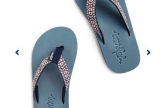 Braided Flip Flops Navy